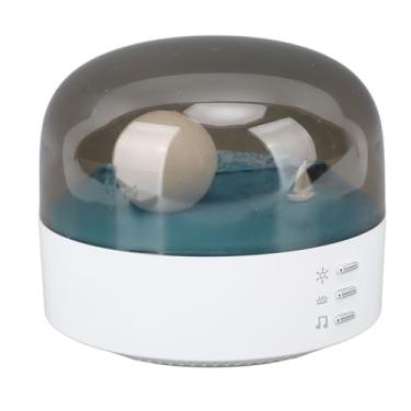 Imagem de Luz Noturna com Alto-Falante Criativo Relaxante Calmante Lâmpada Portátil para Quarto Interno Reprodutor de Música sem Fio Integrado Bateria Recarregá