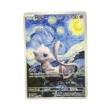 Imagem de Cartas De Jogo Pokémon Pikachu Mewtwo 18 Peças Conjunto De Cartas De A
