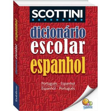 Imagem de Livro - Scottini Dicionário Escolar de Espanhol (I)