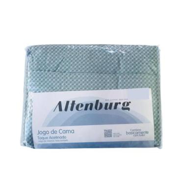 Imagem de Jogo de cama lençol casal 4 peças slim organic - ALTENBURG