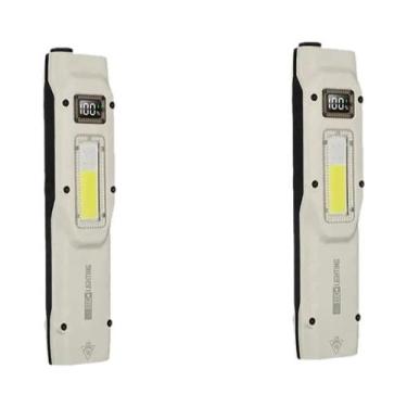 Imagem de Lanterna Tática Recarregável De Alto Lúmen Com Duplo Interruptor, Luz 