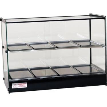 Imagem de Estufa Vitrine 8 Bandejas EVR Dupla Titã, 110V, Preto