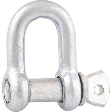 Imagem de Manilha Para Cabo De Aço 5-8 Reta Leve Galvanizado - Vonder