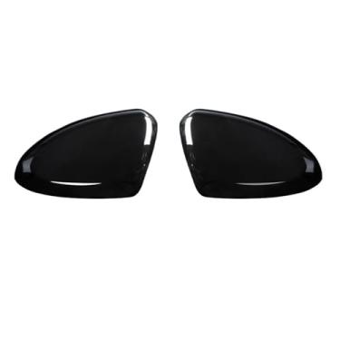 Imagem de Tampa protetora do espelho retrovisor da porta lateral do carro compatível com Toyota GR86 compatível com Subaru BRZ fibra de carbono preta acessórios(Black)