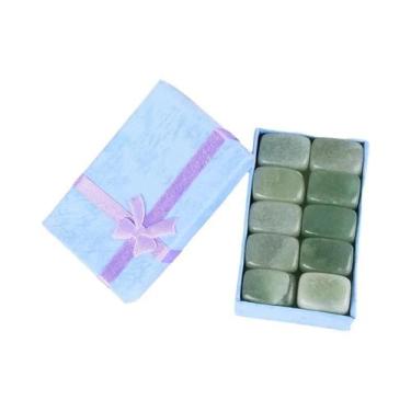 Imagem de Conjunto De Pedras Naturais Roladas 10 Peças 15-20mm Mistura De Rocha 