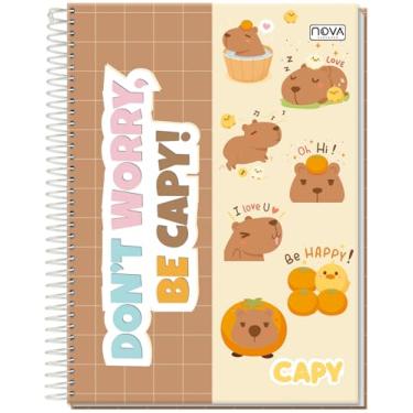 Imagem de CADERNO UNIVERSITÁRIO C/D ESPIRAL CAPY 1 MATÉRIA 80 FLS - CAPIVARA