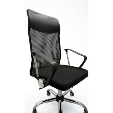 Imagem de Cadeira Presidente Ergonômica Giratória para Escritório em Tela Mesh