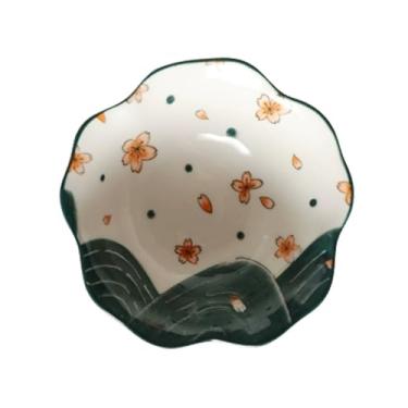 Imagem de x3anggyt5 Prato de molho de soja, pratos pequenos e requintados de condimentos podem ser usados para guardar sobremesas, lanches, etc., tigelas de imersão
