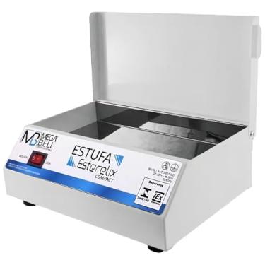 Imagem de Estufa Esterilizadora Compacta Esterelix Mega Bell Profissional – Esterilização por Calor Seco – Uso em Manicure, Pedicure, Estética e Barbearia