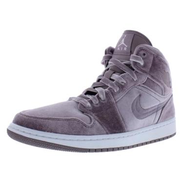 Imagem de Nike Tênis feminino Air Jordan 1 Mid SE Dq8397, Roxo fumê 500, 42