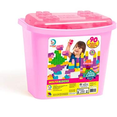 Imagem de Blocos de Montar, Blocks Box, Cardoso Toys, Menina, 90 peças