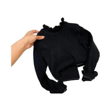 Imagem de Suéter De Algodão De Manga Longa Para Bebês Meninos E Meninas 0-7 Anos