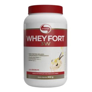 Imagem de Whey Fort 3w Sabor Baunilha 900gr Vitafor