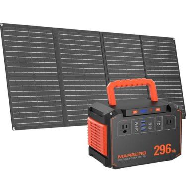 Imagem de Gerador solar MARBERO M638 296Wh 300W com painel de 60W