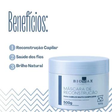 Imagem de Máscara Therapy Reconstrução Capilar Biomax Alto Impacto