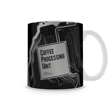 Imagem de Caneca Coffee Processing Unit - Artgeek