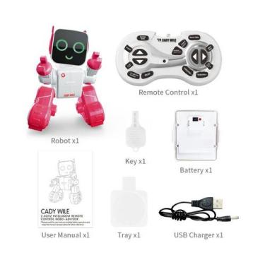 Imagem de Robô de controle remoto inteligente para crianças JJRC