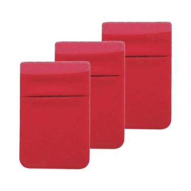 Imagem de Capa De Telefone Móvel Em Tecido Elástico Com Porta-Cartões De Crédito