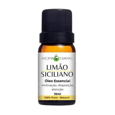 Imagem de Óleo Essencial Natural Limão Siciliano - 10ml - Aroma e Terapias