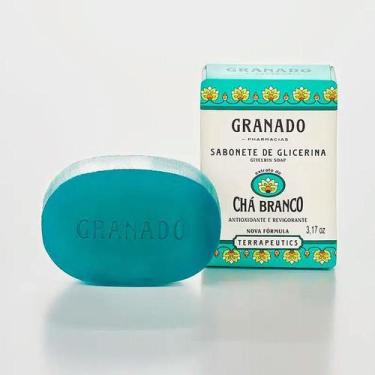 Imagem de Sabonete em Barra Granado Glicerina Chá Branco 90g, 1, 90g