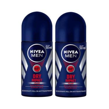 Imagem de Desodorante Nivea For Men Active Dry Impact 2 Un. 50ml - Nivea Men