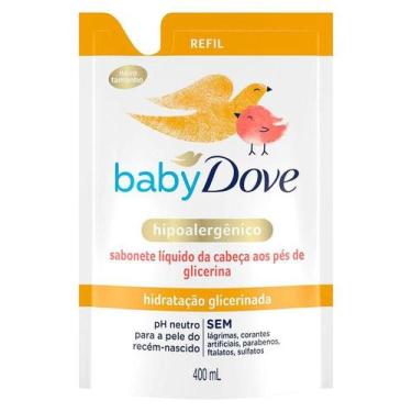 Imagem de Refil Sabonete Líquido Baby Dove Hidratação Glicerinada 400ml - Dove B