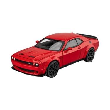 Imagem de Carro De Brinquedo Dodge Challenger Hellcat Em Escala 1:32, Modelo Die