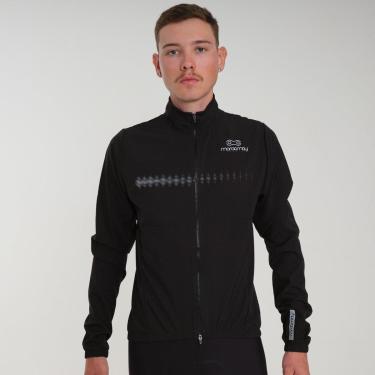 Imagem de Jaqueta Corta Vento de Ciclismo Masculina Márcio May Sport Black-Masculino