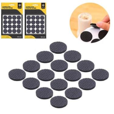 Imagem de Protetores Adesivos Kit 64 Unidades Pé De Móveis Cadeira - Casa Flex