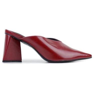 Imagem de Tamanco Feminino Bebecê Scarlet Vermelho - T7024-Feminino