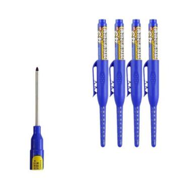 Imagem de Conjunto De Canetas Marcadoras De Ponta Longa De 45mm Para Carpinteiro