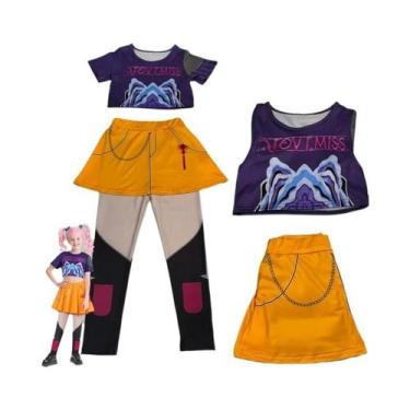 Imagem de Fantasias De Caçadores De Demônios K-Pop Para Crianças Rumi Mira Zoey 