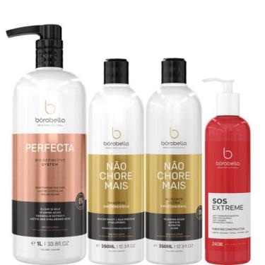 Imagem de Borabella Perfecta 1L + Kit Não Chore 350ml + SOS 240ml