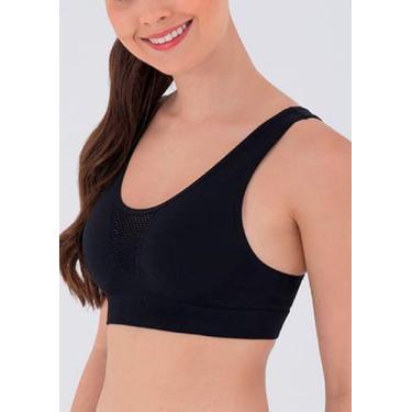 Imagem de Top Lupo Attack II - Preto, G, Feminino, Preto