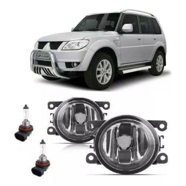 Imagem de Par Farol De Milha Universal TR4 2009 2010 2011 2012 2013 2014 2015 + 