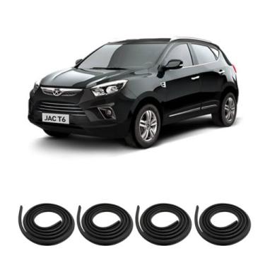 Imagem de Kit Borracha Vedação Das 4 Portas T6 2013 à 2016 - sem marca