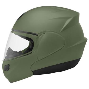 Imagem de Capacete Moto Escamoteável Robocop Attack Elite Segurança Conforto Pro