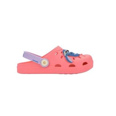 Imagem de Sandália Babuche Infantil Menina Stitch Grendene Smile Rosa, Rosa, 28
