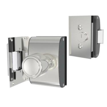 Imagem de Fechadura Para Porta de Vidro AGL PV200R1I, 12V, Rasgo para 1 Folha, C
