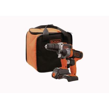 Imagem de Kit parafusadeira e chave de impacto black decker c/2bat 20v+bolsa