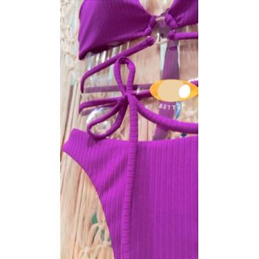 Imagem de Maiô Desejo - Moça Adornada, M, Roxo