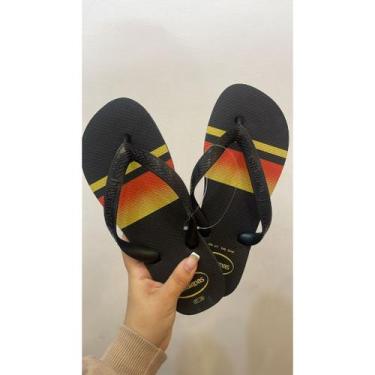 Imagem de Chinelo Top Basic Cor:Preto/PretoTamanho:43/44 - Havaianas, Preto, Pre