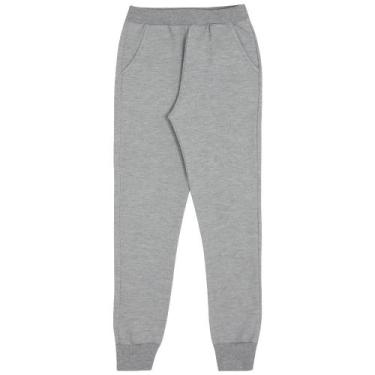 Imagem de Calça Moletom Infantil Menina Pulla Bulla Ref. 47412, 8, Cinza