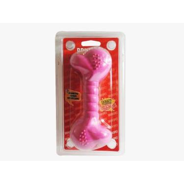 Imagem de Brinquedo Mordedor Aromatizado Osso Para Cães G - Brinqpet