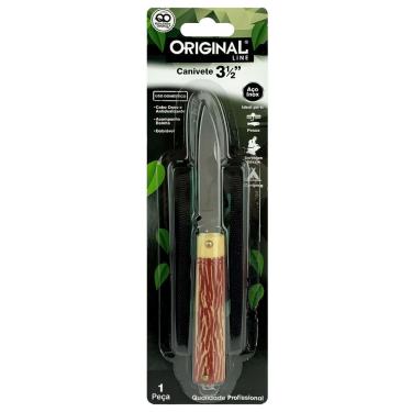 Imagem de Canivete 3 1/2 Original Line Lâmina em Aço Inox para Camping e Pesca