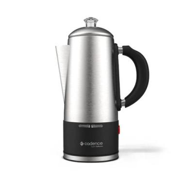 Imagem de Cafeteira elétrica Gran Italiana 1,5 L 900W 220V em aço inox - Cadence