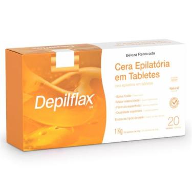 Imagem de Cera quente tabletes depilatório 1kg Depilflax