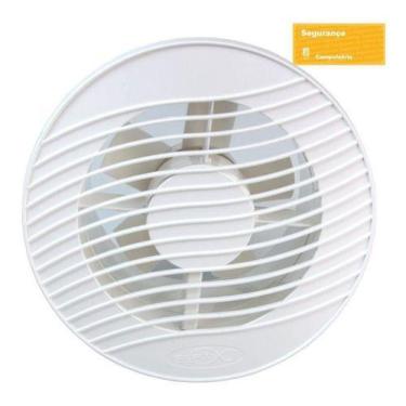 Imagem de Exaustor Para Banheiro Sicflux Mega 34 Bivolt 150mm, 110V/220V