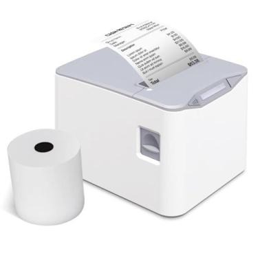 Imagem de Impressora de Recibos Sunydog 80mm USB/LAN 220mm/s Branca