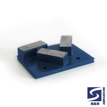 Imagem de Inserto Diamantado HTC Triplo Medium para Polimento de Pisos Industria